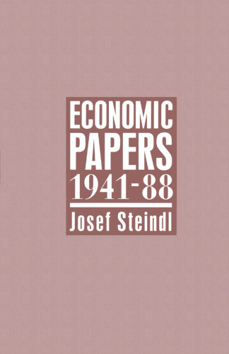 Economic Papers 1941–88