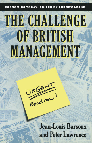 The Challenge of British Management