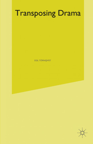 Transposing Drama: Studies in Representation