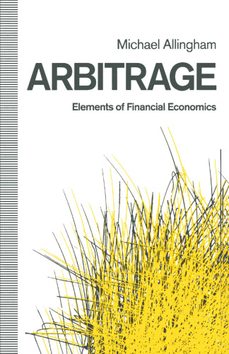 Arbitrage: Elements of Financial Economics