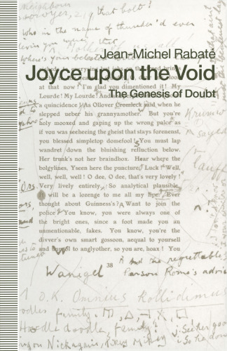 Joyce upon the Void: The Genesis of Doubt