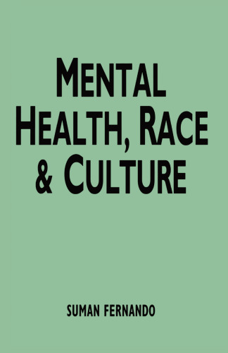 Mental Health, Race and Culture