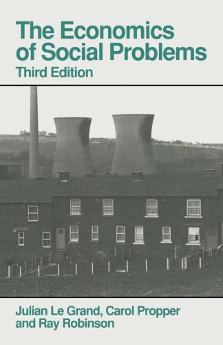 The Economics of Social Problems