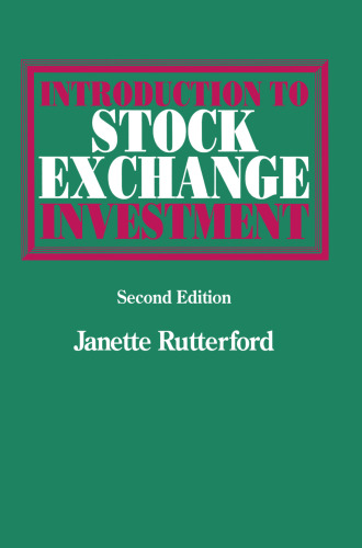 Introduction to Stock Exchange Investment