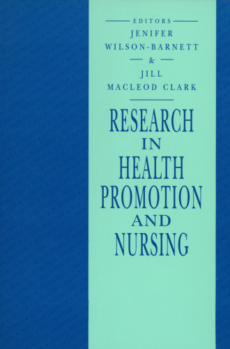 Research in health promotion and nursing