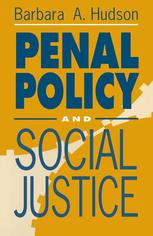 Penal Policy and Social Justice