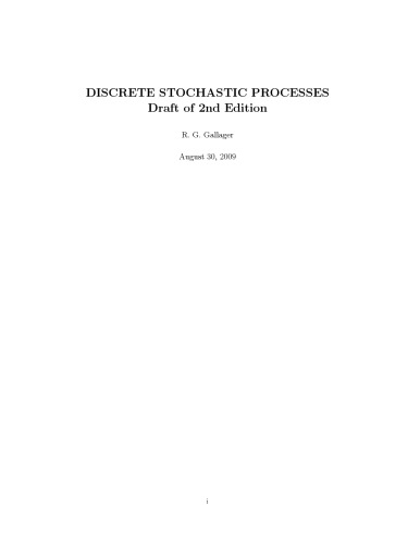 Discrete stochastic processes
