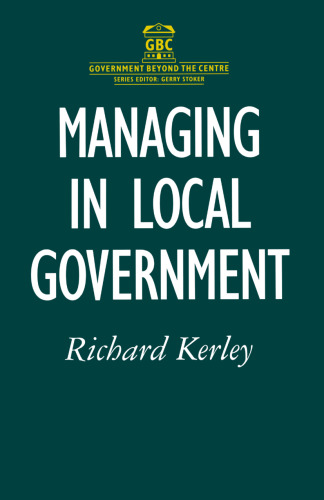Managing in Local Government