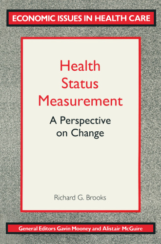 Health Status Measurement: A Perspective on Change