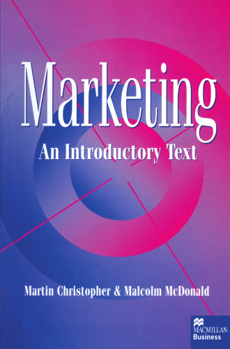 Marketing: An Introductory Text
