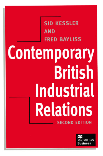 Contemporary British Industrial Relations