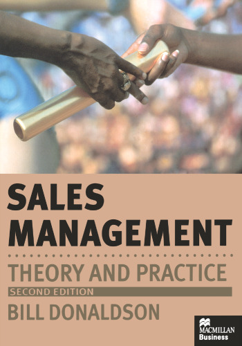 Sales Management: Theory and Practice