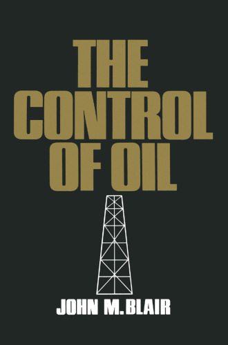 The Control of Oil