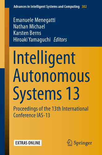Intelligent Autonomous Systems 13: Proceedings of the 13th International Conference IAS-13
