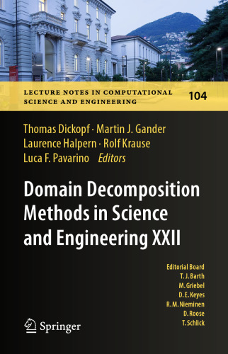 Domain Decomposition Methods in Science and Engineering XXII