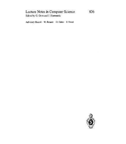 CONCUR '94: Concurrency Theory: 5th International Conference Uppsala, Sweden, August 22–25, 1994 Proceedings