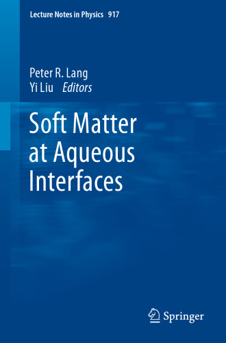 Soft Matter at Aqueous Interfaces