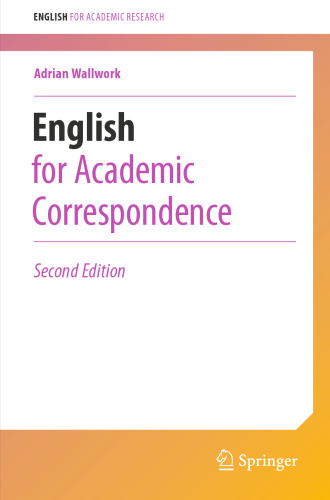 English for Academic Correspondence 