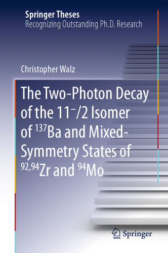 The Two-Photon Decay of the 11-/2 Isomer of 137Ba and Mixed-Symmetry States of 92,94Zr and 94Mo