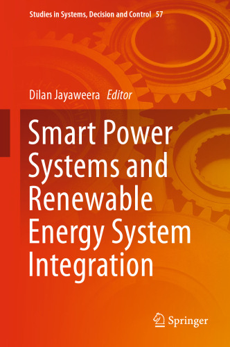 Smart Power Systems and Renewable Energy System Integration
