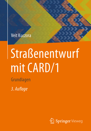 Straßenentwurf mit CARD/1: Grundlagen