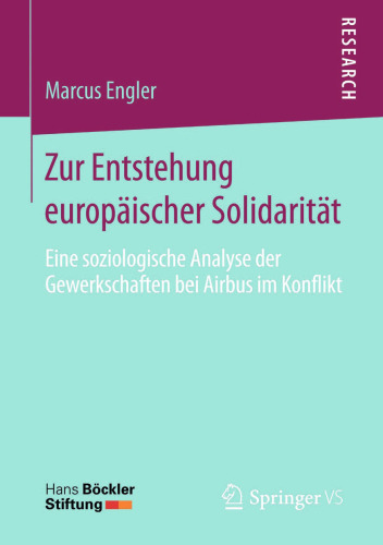 Zur Entstehung europäischer Solidarität