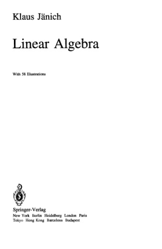Linear algebra