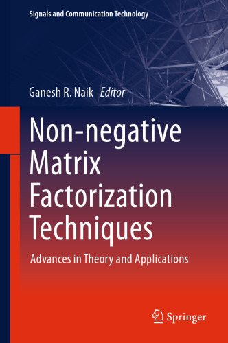 Non-negative Matrix Factorization Techniques: Advances in Theory and Applications