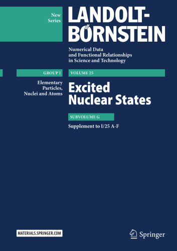 Supplement to I/25 A-F