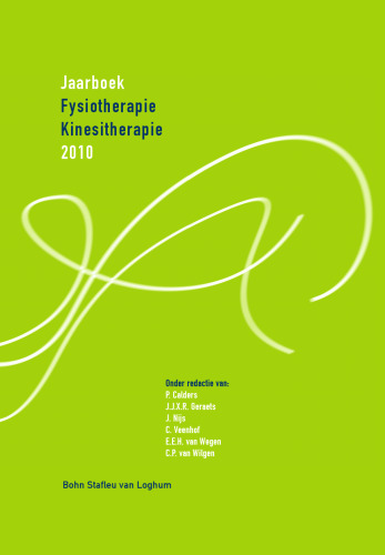 Jaarboek Fysiotherapie Kinesitherapie 2010