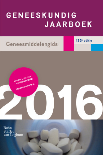 Geneeskundig jaarboek 2016: 133e jaargang