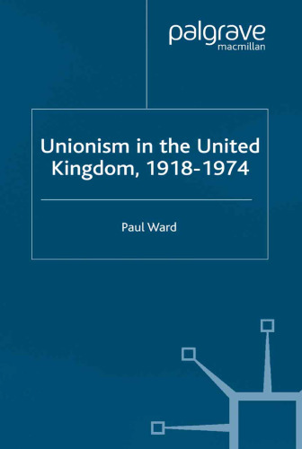 Unionism in the United Kingdom, 1918–1974