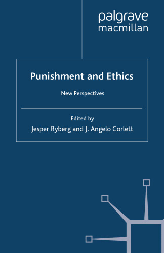 Punishment and Ethics: New Perspectives