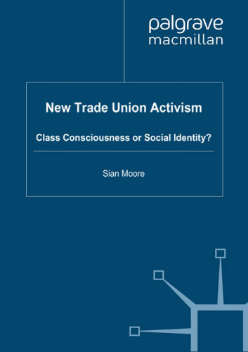 New Trade Union Activism: Class Consciousness or Social Identity?