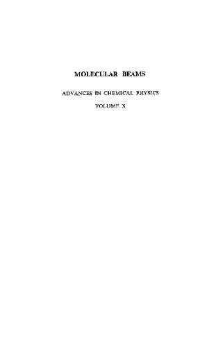 Molecular Beams
