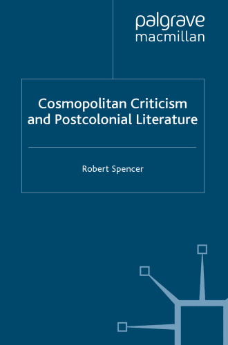Cosmopolitan Criticism and Postcolonial Literature
