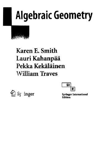 An Invitation to Algebraic Geometry