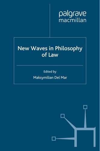 New Waves in Philosophy of Law
