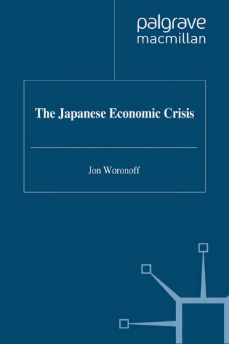 The Japanese Economic Crisis