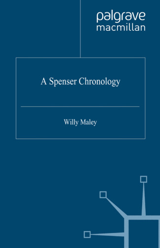 A Spenser Chronology