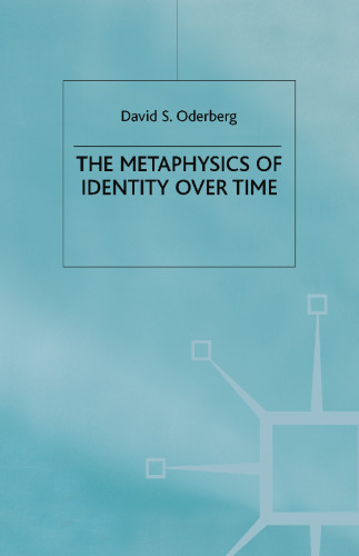 The Metaphysics of Identity over Time