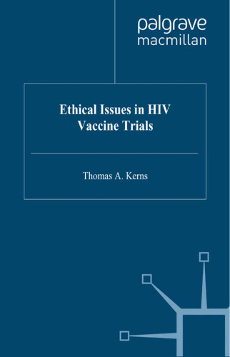 Ethical Issues in HIV Vaccine Trials