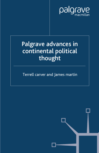 Palgrave Advances in Continental Political Thought
