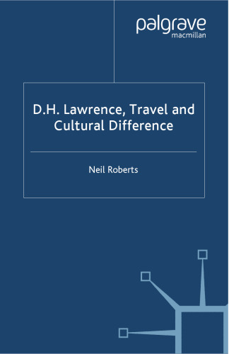 D.H. Lawrence, Travel and Cultural Difference