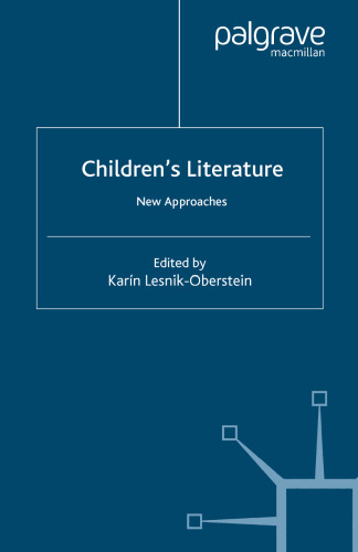 Children’s Literature: New Approaches