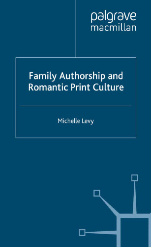 Family Authorship and Romantic Print Culture