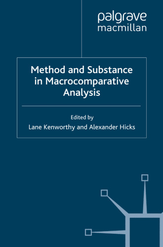 Method and Substance in Macrocomparative Analysis
