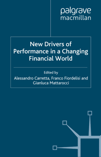 New Drivers of Performance in a Changing Financial World