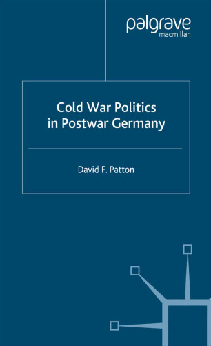 Cold War Politics in Postwar Germany