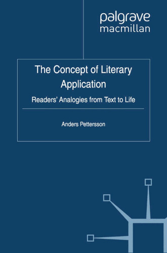 The Concept of Literary Application: Readers’ Analogies from Text to Life